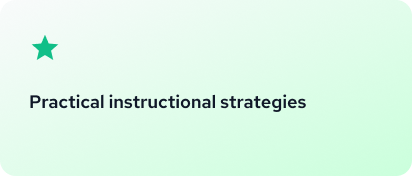 practical instructional strategies