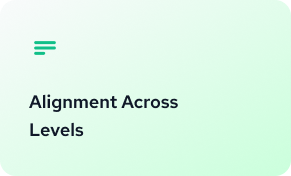 Alignment across levels